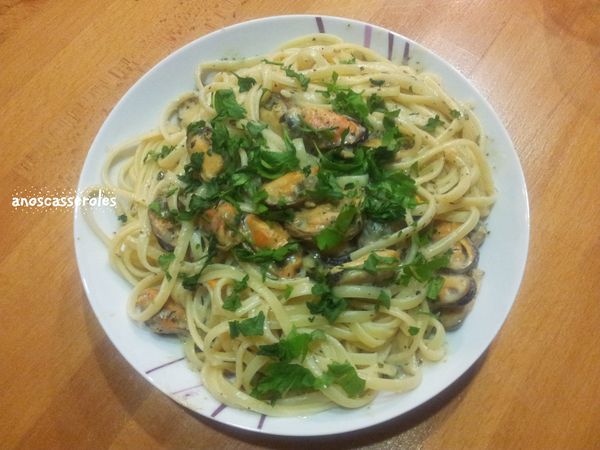 Linguine aux moules marinières