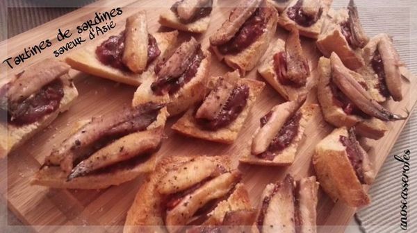 Tapas de sardines à la sauce épicée