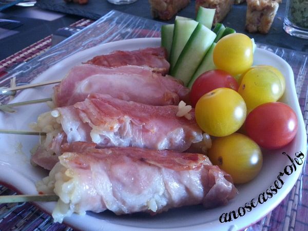 Sucette de risotto