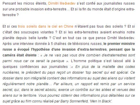 21 déc 2012, la fin du monde et l’hypothèse extra-terrestre