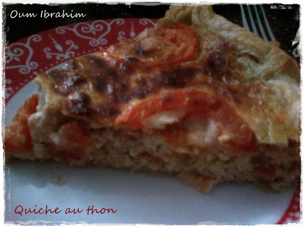 Quiche au thon