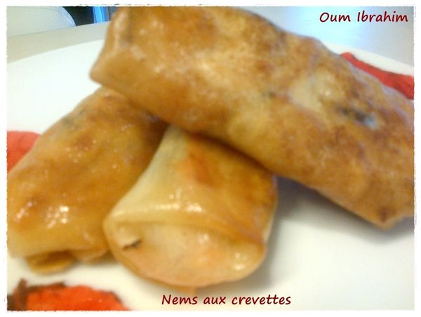 Mes Nems aux crevettes