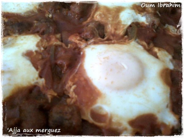 'Ajja aux merguez