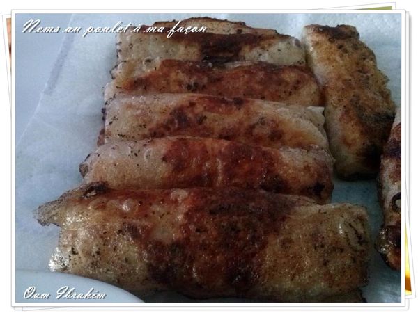 Nems au poulet