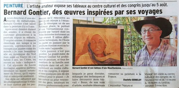 EXPOSITIONS Juillet 2016