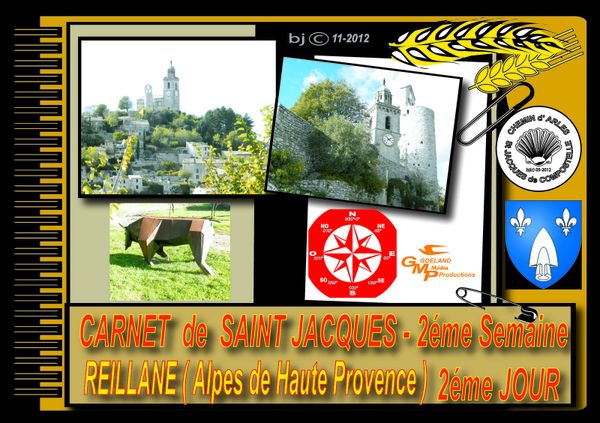 REILLANNE sur le chemin d' Arles - GR 653 -