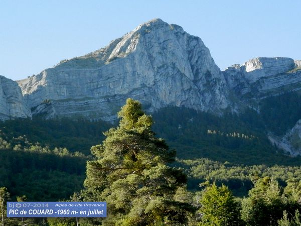 ASCENSION du PIC de COUARD ( 1960 m ) en Juillet