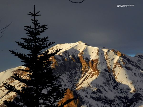 COUCHERS de SOLEIL sur les crêtes du Val d'ALLOS