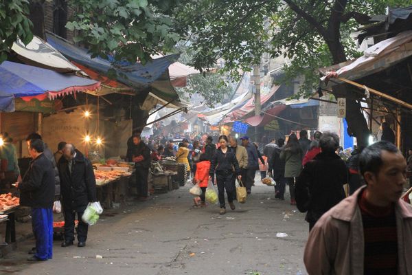 Chongqing traditionnel, chongqing du siècle dernier.
