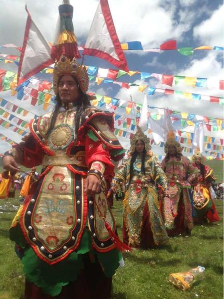 Gesar's horse race Cham