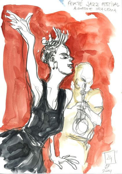 Agathe quartet (Ferté jazz festival, 8 juin 2014)
