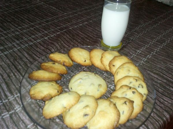 Cookies aux pépites de chocolat