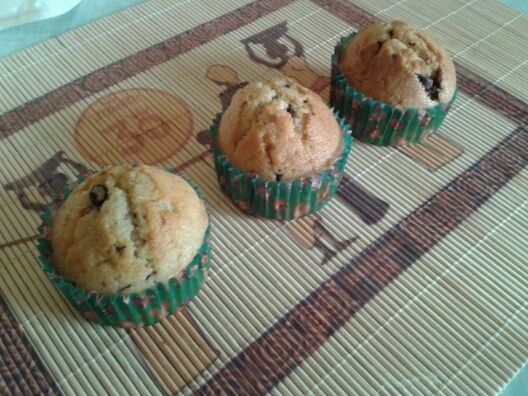 Muffins aux pépites de chocolat