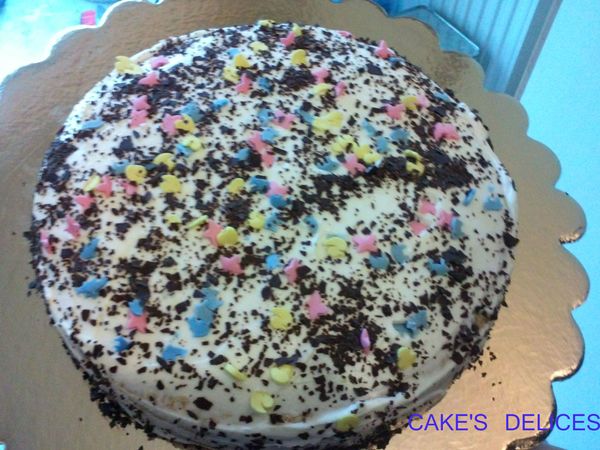 Gâteau au yaourt et mascarpone