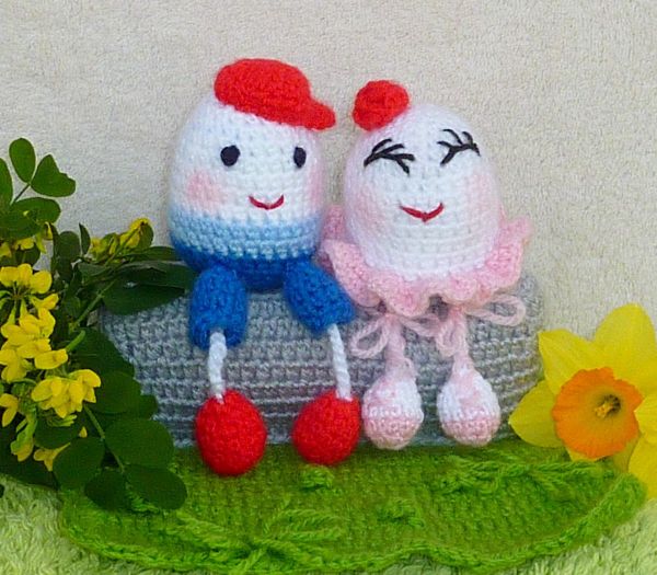 Mr et Mme Tête d'Oeufs
