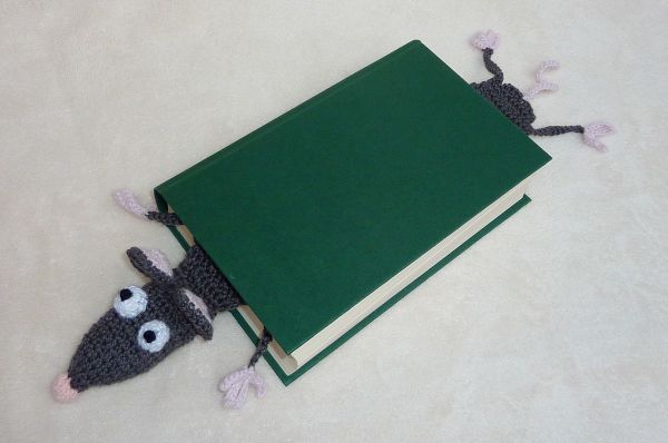 Un marque page souris