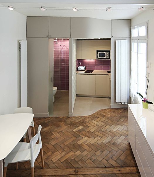 Un studio de 20 m2 avec mezzanine