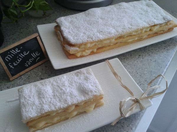 Mille feuille vanille