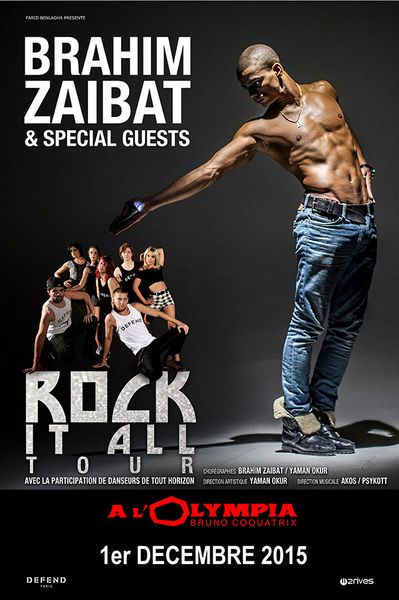 Retrouvez Brahim Zaibat à l'Olympia pour une date exceptionnelle !