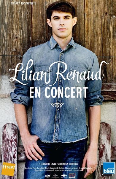 Lilian Renaud : découvrez toutes les dates de sa première tournée !