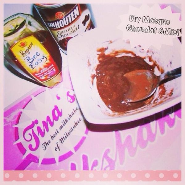 Je suis la femme Chocolat DIY Home Made Masque chocolat &Miel