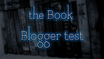 TAG : The Book Blogger Test