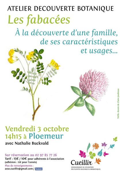 Nouveau rendez-vous botanique le 3 octobre