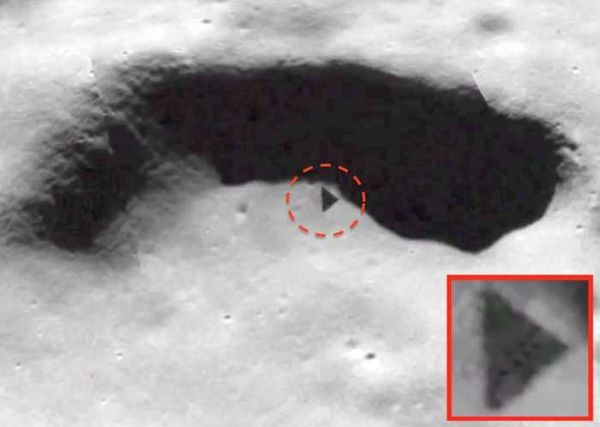 Crédit photo : Ufo Sightings Daily, pyramide sur la lune