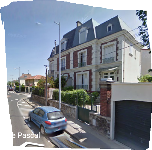 Photo Google Street View : ovni rue Pascal à Nanterre