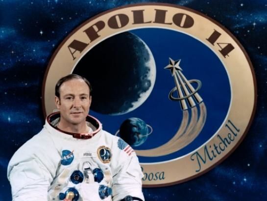 Photo : Edgar Mitchell paru ce jour dans "Le Parisien".