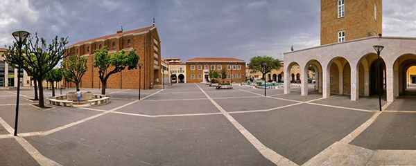 Photo : une vue de Pomezia, en Italie