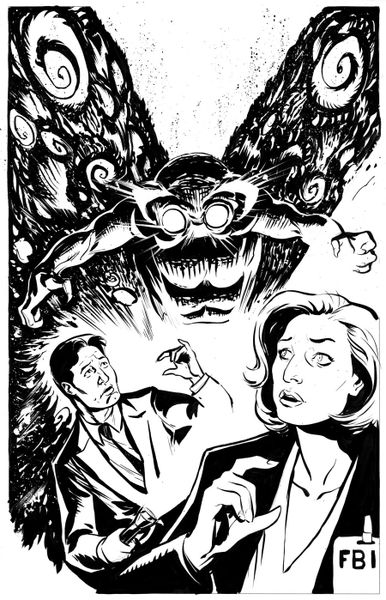 Créature type Mothman observée dans l'Illinois
