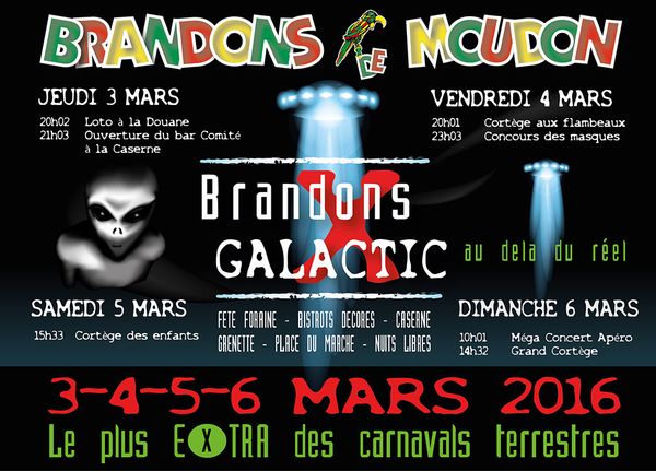 Une soucoupe volante à Moudon pour le festival Galactic