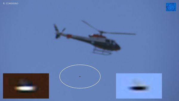 Crédit photo Ricardo Cordeiro : ovni le 25 février 2016 à Castelar, en Argentine.