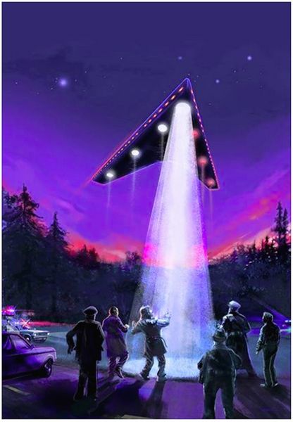 Les ovnis triangles de Hinckley en Grande Bretagne