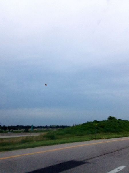 photo : ovni à Oakville, dans le Missouri, le 08 juin 2014.