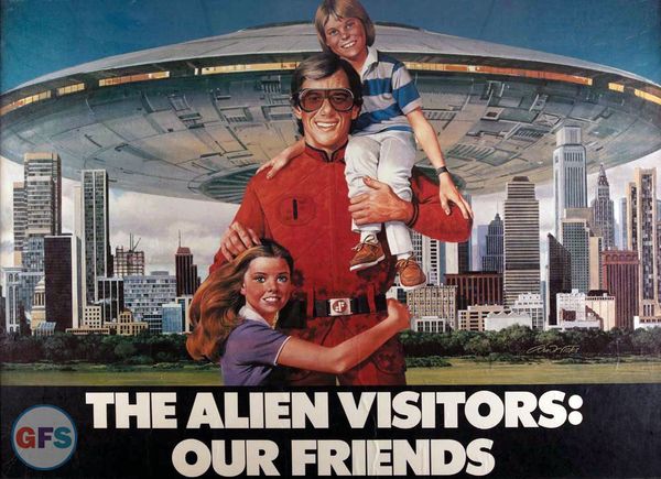 Affiche : la série télévisée "V". Des Reptiliens... Comme les apparences sont trompeuses...