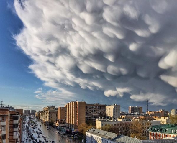 Ces nuages à Moscou, le 20 avril 2016...