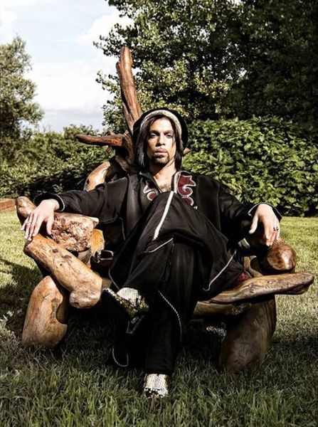 Photo : le chanteur Prince.