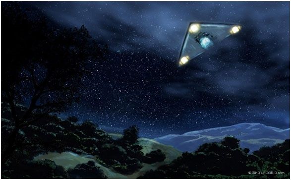 Ovnis triangles récents aux USA