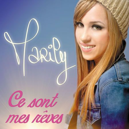 Photo : Marily et son superbe album "Ce sont mes rêves"...