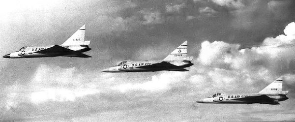 Photo : ces avions F-102, en 1959...