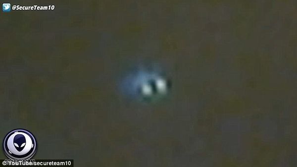 Ovni en Australie, photo extraite de la vidéo...