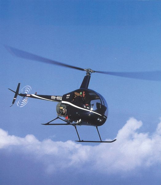 Photo : un hélicoptère Sloane...