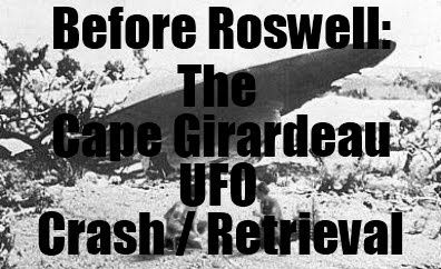 Crash Ovni avec Aliens à Cape Girardeau Missouri avril 1941