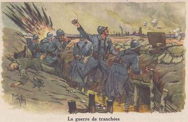 Un ovni au sud de Paris en France les 12 et 13 août 1914