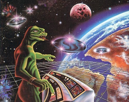 La Terre chaîne alimentaire des Aliens