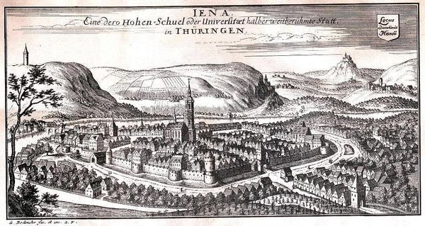 Image : une représentation ancienne de Iéna.