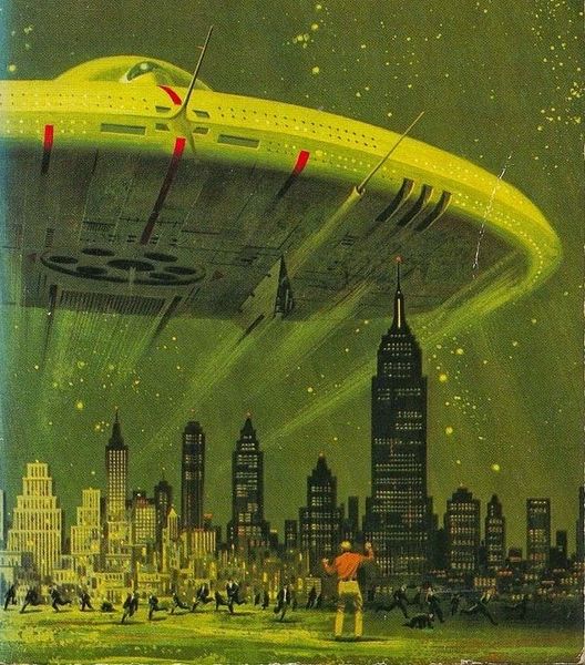 Formation d'ovnis aliens le 29 mai 2016