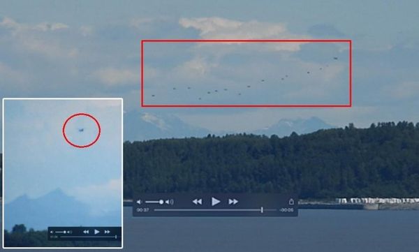 Photo : ovnis près d'Anchorage, Alaska, le 08 juin 2016...